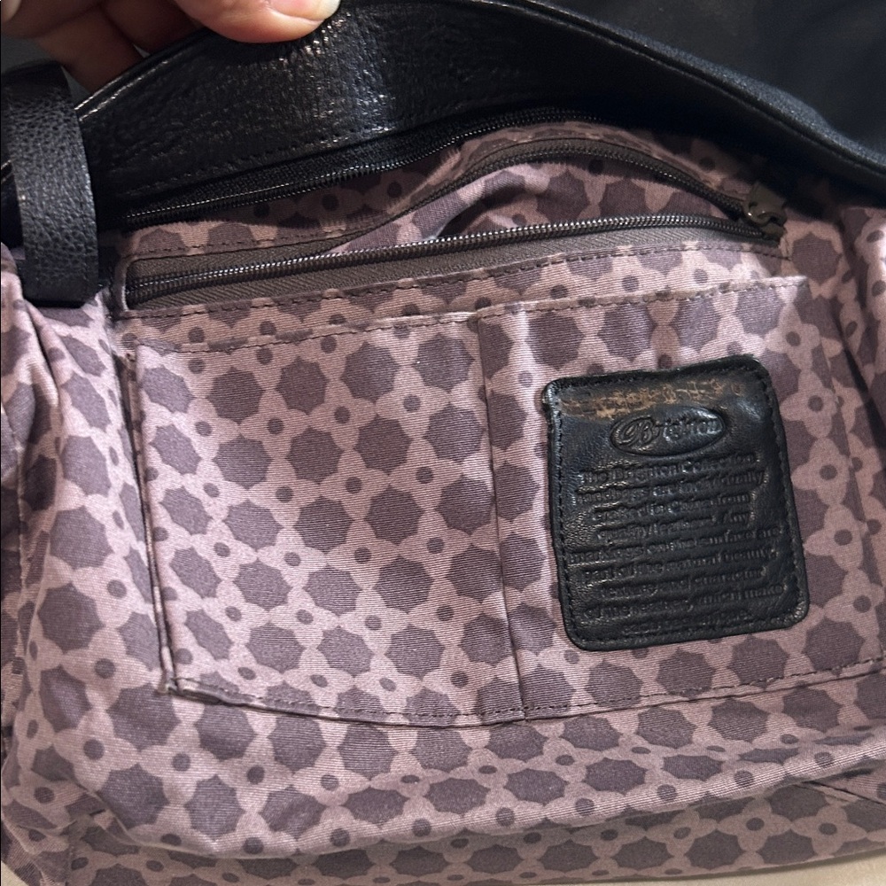 Brighton Black Leather Women's Bag - Picture 9 of 14